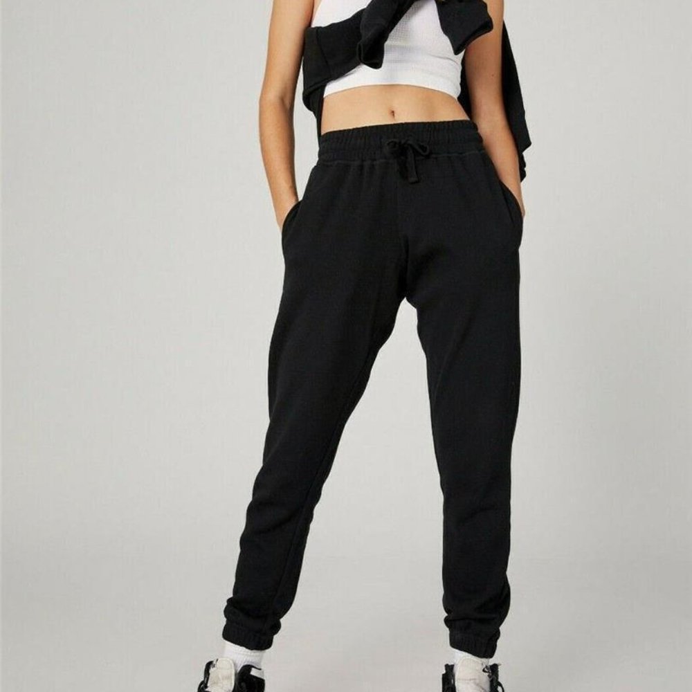 BODY BY COTTON ON Women's Lifestyle Gym Track Pants, Black, Small